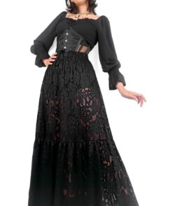 Maxi falda de encaje by OC