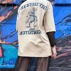 Camiseta oversice aestetic