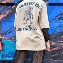 Camiseta oversice aestetic