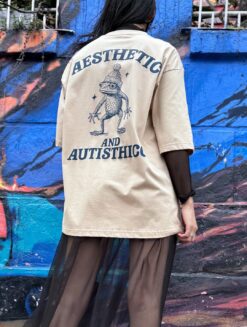 Camiseta oversice aestetic