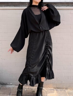 Blusa Kimono negra